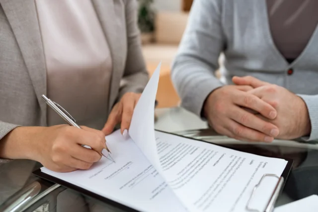 Signing a title pawn agreement after reviewing consumer disclosures