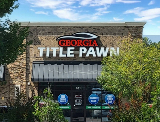 Title pawn Buford GA office building