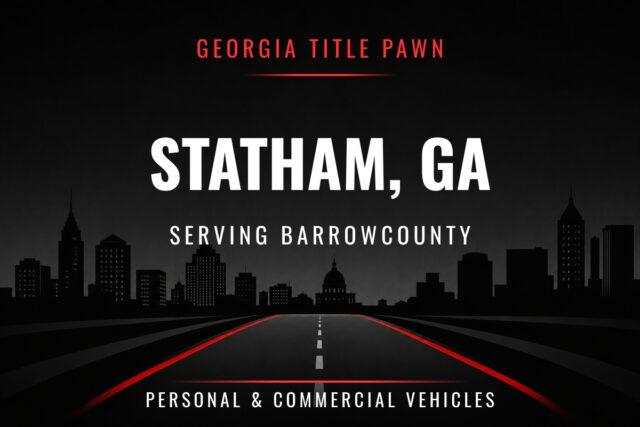 Title Pawn Statham GA
